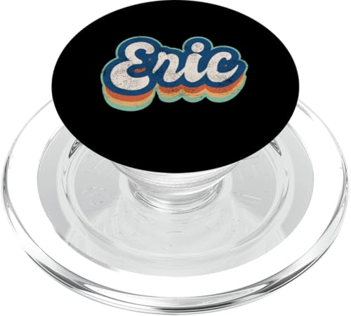 Eric Vorname Junge Vintage Stil 70er 80er Jahre Personalisiert PopSockets PopGrip für MagSafe Eric Vorname Junge Vintage Stil 70er 80er Jahre Personalisiert PopSockets PopGrip für MagSafe von Retro Groovy Name Fathers Day outfit For Men