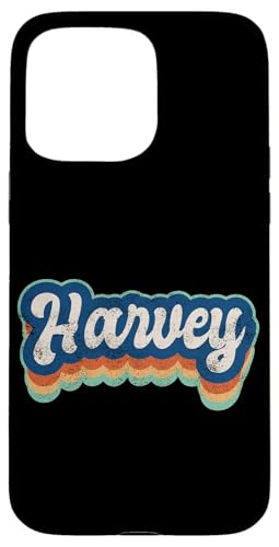 Harvey Vorname Boy Vintage Style 70er 80er Jahre Personalisiert Hülle für iPhone 15 Pro Max Harvey Vorname Boy Vintage Style 70er 80er Jahre Personalisiert Hülle für iPhone 15 Pro Max von Retro Groovy Name Fathers Day outfit For Men
