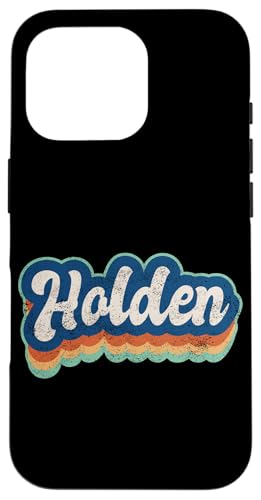 Holden Vorname Boy Vintage Style 70er 80er personalisiert Hülle für iPhone 16 Pro Holden Vorname Boy Vintage Style 70er 80er personalisiert Hülle für iPhone 16 Pro von Retro Groovy Name Fathers Day outfit For Men