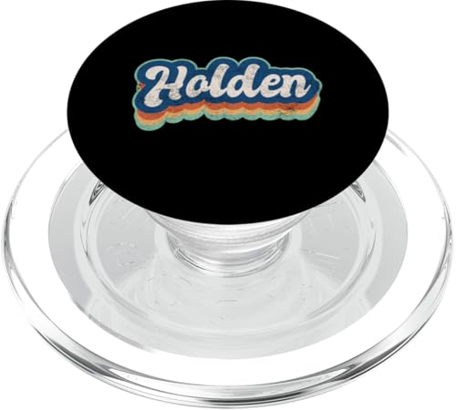 Holden Vorname Boy Vintage Style 70er 80er personalisiert PopSockets PopGrip für MagSafe Holden Vorname Boy Vintage Style 70er 80er personalisiert PopSockets PopGrip für MagSafe von Retro Groovy Name Fathers Day outfit For Men