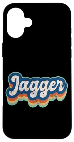 Jagger Vorname Boy Vintage Style 70er 80er Jahre Personalisiert Hülle für iPhone 16 Plus Jagger Vorname Boy Vintage Style 70er 80er Jahre Personalisiert Hülle für iPhone 16 Plus von Retro Groovy Name Fathers Day outfit For Men