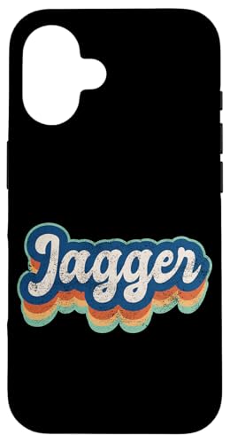 Jagger Vorname Boy Vintage Style 70er 80er Jahre Personalisiert Hülle für iPhone 16 Jagger Vorname Boy Vintage Style 70er 80er Jahre Personalisiert Hülle für iPhone 16 von Retro Groovy Name Fathers Day outfit For Men