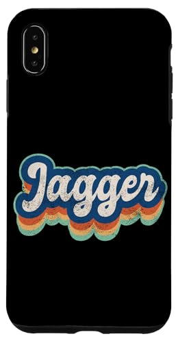 Jagger Vorname Boy Vintage Style 70er 80er Jahre Personalisiert Hülle für iPhone XS Max Jagger Vorname Boy Vintage Style 70er 80er Jahre Personalisiert Hülle für iPhone XS Max von Retro Groovy Name Fathers Day outfit For Men