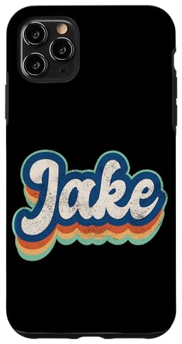 Jake Vorname Junge Vintage Stil 70er 80er Jahre Personalisiert Hülle für iPhone 11 Pro Max Jake Vorname Junge Vintage Stil 70er 80er Jahre Personalisiert Hülle für iPhone 11 Pro Max von Retro Groovy Name Fathers Day outfit For Men