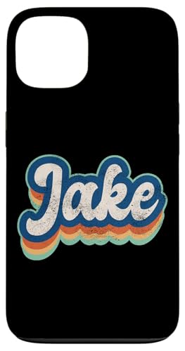 Jake Vorname Junge Vintage Stil 70er 80er Jahre Personalisiert Hülle für iPhone 13 Jake Vorname Junge Vintage Stil 70er 80er Jahre Personalisiert Hülle für iPhone 13 von Retro Groovy Name Fathers Day outfit For Men