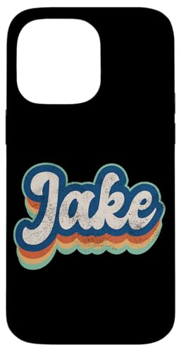Jake Vorname Junge Vintage Stil 70er 80er Jahre Personalisiert Hülle für iPhone 14 Pro Max Jake Vorname Junge Vintage Stil 70er 80er Jahre Personalisiert Hülle für iPhone 14 Pro Max von Retro Groovy Name Fathers Day outfit For Men