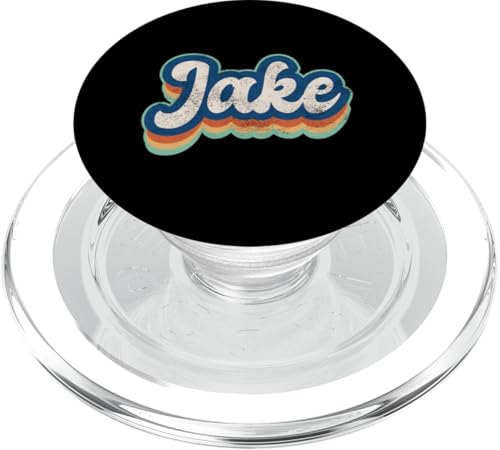 Jake Vorname Junge Vintage Stil 70er 80er Jahre Personalisiert PopSockets PopGrip für MagSafe Jake Vorname Junge Vintage Stil 70er 80er Jahre Personalisiert PopSockets PopGrip für MagSafe von Retro Groovy Name Fathers Day outfit For Men