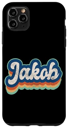 Jakob Vorname Boy Vintage Style 70er 80er personalisiert Hülle für iPhone 11 Pro Max Jakob Vorname Boy Vintage Style 70er 80er personalisiert Hülle für iPhone 11 Pro Max von Retro Groovy Name Fathers Day outfit For Men