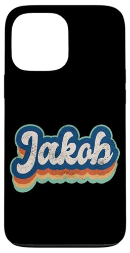 Jakob Vorname Boy Vintage Style 70er 80er personalisiert Hülle für iPhone 13 Pro Max Jakob Vorname Boy Vintage Style 70er 80er personalisiert Hülle für iPhone 13 Pro Max von Retro Groovy Name Fathers Day outfit For Men