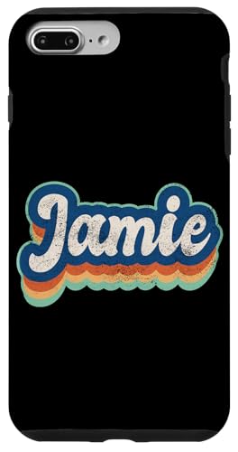 Jamie Vorname Boy Vintage Style 70er 80er Jahre Personalisiert Hülle für iPhone 7 Plus/8 Plus Jamie Vorname Boy Vintage Style 70er 80er Jahre Personalisiert Hülle für iPhone 7 Plus/8 Plus von Retro Groovy Name Fathers Day outfit For Men