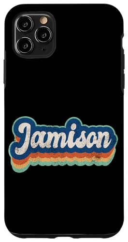 Jamison Vorname Boy Vintage Style 70er 80er Jahre Personalisiert Hülle für iPhone 11 Pro Max Jamison Vorname Boy Vintage Style 70er 80er Jahre Personalisiert Hülle für iPhone 11 Pro Max von Retro Groovy Name Fathers Day outfit For Men