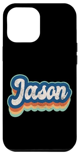 Jason Vorname Boy Vintage Style 70er 80er Jahre Personalisiert Hülle für iPhone 12 Pro Max Jason Vorname Boy Vintage Style 70er 80er Jahre Personalisiert Hülle für iPhone 12 Pro Max von Retro Groovy Name Fathers Day outfit For Men