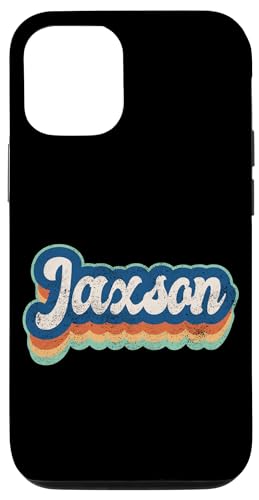 Jaxson Vorname Boy Vintage Style 70er 80er Jahre Personalisiert Hülle für iPhone 12/12 Pro Jaxson Vorname Boy Vintage Style 70er 80er Jahre Personalisiert Hülle für iPhone 12/12 Pro von Retro Groovy Name Fathers Day outfit For Men