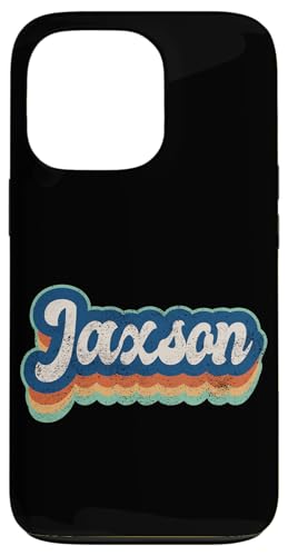 Jaxson Vorname Boy Vintage Style 70er 80er Jahre Personalisiert Hülle für iPhone 13 Pro Jaxson Vorname Boy Vintage Style 70er 80er Jahre Personalisiert Hülle für iPhone 13 Pro von Retro Groovy Name Fathers Day outfit For Men