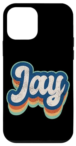 Jay Vorname Junge Vintage Stil 70er 80er Jahre Personalisiert Hülle für iPhone 12 mini Jay Vorname Junge Vintage Stil 70er 80er Jahre Personalisiert Hülle für iPhone 12 mini von Retro Groovy Name Fathers Day outfit For Men