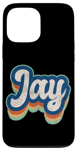 Jay Vorname Junge Vintage Stil 70er 80er Jahre Personalisiert Hülle für iPhone 13 Pro Max Jay Vorname Junge Vintage Stil 70er 80er Jahre Personalisiert Hülle für iPhone 13 Pro Max von Retro Groovy Name Fathers Day outfit For Men