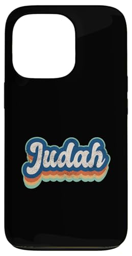 Judah Vorname Junge Vintage Stil 70er 80er Jahre Personalisiert Hülle für iPhone 13 Pro Judah Vorname Junge Vintage Stil 70er 80er Jahre Personalisiert Hülle für iPhone 13 Pro von Retro Groovy Name Fathers Day outfit For Men