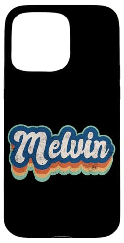 Melvin Vorname Junge Vintage Stil 70er 80er Jahre Personalisiert Hülle für iPhone 15 Pro Max Melvin Vorname Junge Vintage Stil 70er 80er Jahre Personalisiert Hülle für iPhone 15 Pro Max von Retro Groovy Name Fathers Day outfit For Men