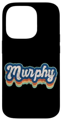 Murphy Vorname Junge Vintage Stil 70er 80er Jahre Personalisiert Hülle für iPhone 14 Pro Murphy Vorname Junge Vintage Stil 70er 80er Jahre Personalisiert Hülle für iPhone 14 Pro von Retro Groovy Name Fathers Day outfit For Men