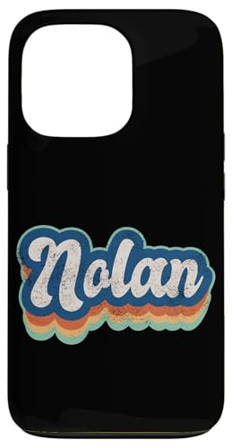 Nolan Vorname Boy Vintage Style 70er 80er Jahre Personalisiert Hülle für iPhone 13 Pro Nolan Vorname Boy Vintage Style 70er 80er Jahre Personalisiert Hülle für iPhone 13 Pro von Retro Groovy Name Fathers Day outfit For Men
