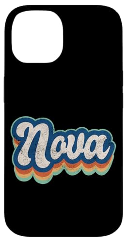Nova Vorname Boy Vintage Style 70er 80er Jahre Personalisiert Hülle für iPhone 14 Nova Vorname Boy Vintage Style 70er 80er Jahre Personalisiert Hülle für iPhone 14 von Retro Groovy Name Fathers Day outfit For Men