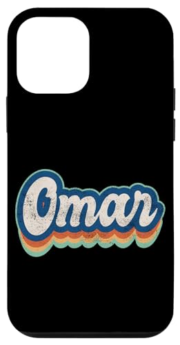 Omar Vorname Junge Vintage Stil 70er 80er Jahre Personalisiert Hülle für iPhone 12 mini Omar Vorname Junge Vintage Stil 70er 80er Jahre Personalisiert Hülle für iPhone 12 mini von Retro Groovy Name Fathers Day outfit For Men