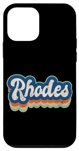 Rhodes Vorname Boy Vintage Style 70er 80er Jahre Personalisiert Hülle für iPhone 12 mini Rhodes Vorname Boy Vintage Style 70er 80er Jahre Personalisiert Hülle für iPhone 12 mini von Retro Groovy Name Fathers Day outfit For Men
