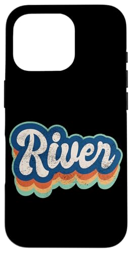 River Vorname Junge Vintage Stil 70er 80er Jahre Personalisiert Hülle für iPhone 16 Pro River Vorname Junge Vintage Stil 70er 80er Jahre Personalisiert Hülle für iPhone 16 Pro von Retro Groovy Name Fathers Day outfit For Men