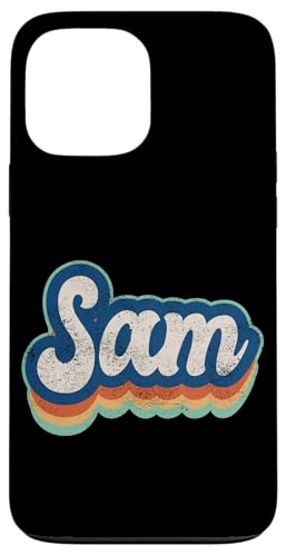 Sam Vorname Boy Vintage Style 70er 80er Jahre Personalisiert Hülle für iPhone 13 Pro Max Sam Vorname Boy Vintage Style 70er 80er Jahre Personalisiert Hülle für iPhone 13 Pro Max von Retro Groovy Name Fathers Day outfit For Men