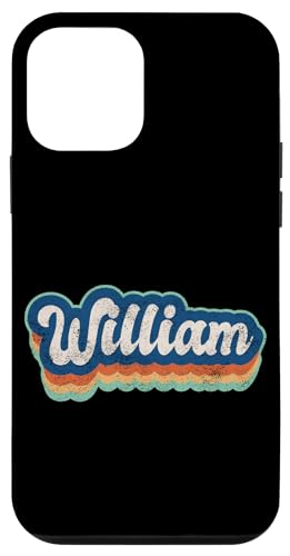 William Vorname Boy Vintage Style 70er 80er Jahre Personalisiert Hülle für iPhone 12 mini William Vorname Boy Vintage Style 70er 80er Jahre Personalisiert Hülle für iPhone 12 mini von Retro Groovy Name Fathers Day outfit For Men