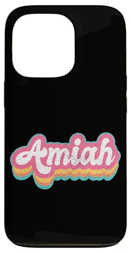 Amiah Vorname Mädchen Vintage 70er 80er Jahre Personalisiert Hülle für iPhone 13 Pro Amiah Vorname Mädchen Vintage 70er 80er Jahre Personalisiert Hülle für iPhone 13 Pro von Retro Groovy Name Mothers Day outfit For Women