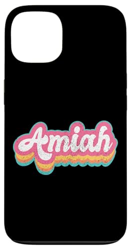 Amiah Vorname Mädchen Vintage 70er 80er Jahre Personalisiert Hülle für iPhone 13 Amiah Vorname Mädchen Vintage 70er 80er Jahre Personalisiert Hülle für iPhone 13 von Retro Groovy Name Mothers Day outfit For Women