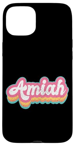 Amiah Vorname Mädchen Vintage 70er 80er Jahre Personalisiert Hülle für iPhone 15 Plus Amiah Vorname Mädchen Vintage 70er 80er Jahre Personalisiert Hülle für iPhone 15 Plus von Retro Groovy Name Mothers Day outfit For Women