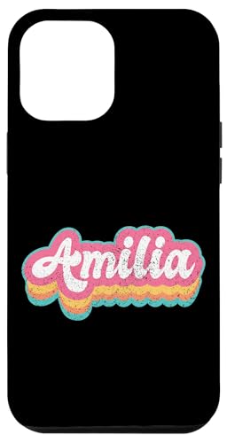 Amilia Vorname Mädchen Vintage 70er 80er Jahre Personalisiert Hülle für iPhone 12 Pro Max Amilia Vorname Mädchen Vintage 70er 80er Jahre Personalisiert Hülle für iPhone 12 Pro Max von Retro Groovy Name Mothers Day outfit For Women