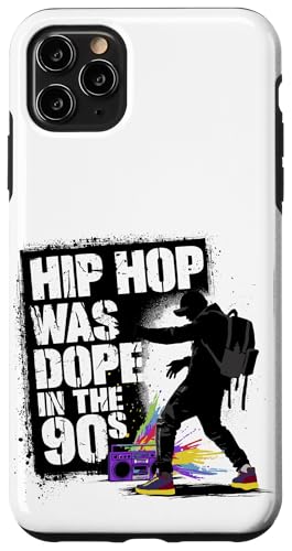 90er Hip Hop Vibes | Old School Sound Hülle für iPhone 11 Pro Max von Retro Hip Hop Culture