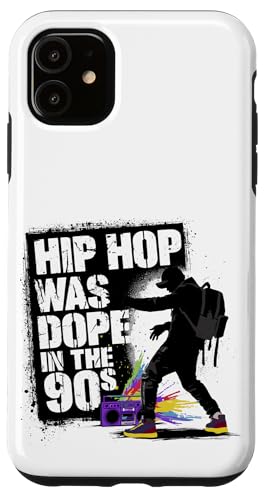 90er Hip Hop Vibes | Old School Sound Hülle für iPhone 11 von Retro Hip Hop Culture
