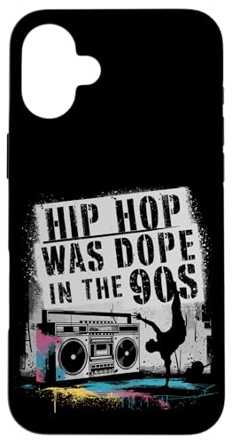 90er Hip Hop Vibes | Old School Sound Hülle für iPhone 16 Plus 90er Hip Hop Vibes | Old School Sound Hülle für iPhone 16 Plus von Retro Hip Hop Culture