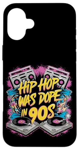 90er Hip Hop Vibes | Old School Sound Hülle für iPhone 16 Plus 90er Hip Hop Vibes | Old School Sound Hülle für iPhone 16 Plus von Retro Hip Hop Culture
