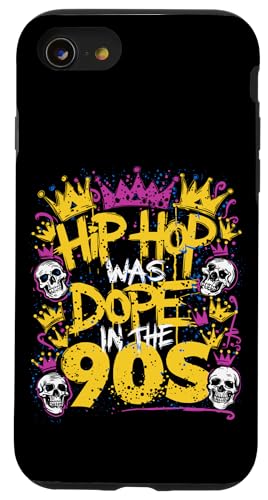 90er Hip Hop Vibes | Old School Sound Hülle für iPhone SE (2020) / 7 / 8 von Retro Hip Hop Culture