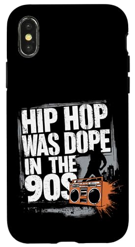 90er Hip Hop Vibes | Old School Sound Hülle für iPhone X/XS 90er Hip Hop Vibes | Old School Sound Hülle für iPhone X/XS von Retro Hip Hop Culture