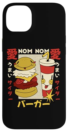 NOM NOM Kawaii Burger Japanisches Essen Anime Vintage Cartoon Hülle für iPhone 14 Plus NOM NOM Kawaii Burger Japanisches Essen Anime Vintage Cartoon Hülle für iPhone 14 Plus von Retro Kawaii Japanese Burger Anime Retro Comic