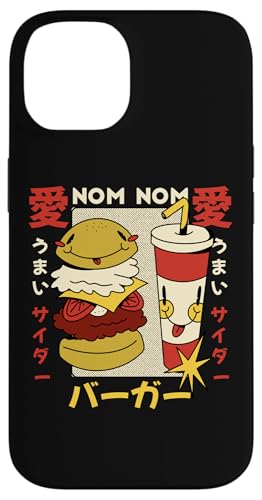 NOM NOM Kawaii Burger Japanisches Essen Anime Vintage Cartoon Hülle für iPhone 14 NOM NOM Kawaii Burger Japanisches Essen Anime Vintage Cartoon Hülle für iPhone 14 von Retro Kawaii Japanese Burger Anime Retro Comic