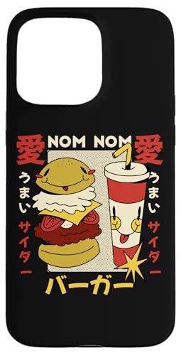 NOM NOM Kawaii Burger Japanisches Essen Anime Vintage Cartoon Hülle für iPhone 15 Pro Max NOM NOM Kawaii Burger Japanisches Essen Anime Vintage Cartoon Hülle für iPhone 15 Pro Max von Retro Kawaii Japanese Burger Anime Retro Comic