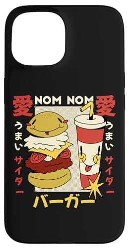 NOM NOM Kawaii Burger Japanisches Essen Anime Vintage Cartoon Hülle für iPhone 15 NOM NOM Kawaii Burger Japanisches Essen Anime Vintage Cartoon Hülle für iPhone 15 von Retro Kawaii Japanese Burger Anime Retro Comic
