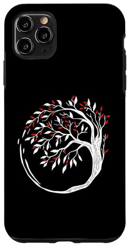 Life Tree Circle - Minimalistischer Esoterischer Bonsai Hülle für iPhone 11 Pro Max Life Tree Circle - Minimalistischer Esoterischer Bonsai Hülle für iPhone 11 Pro Max von Retro Life Tree Apparel Gifts