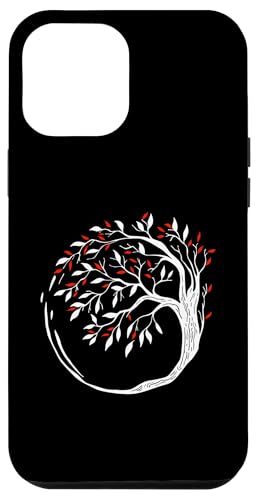 Life Tree Circle - Minimalistischer Esoterischer Bonsai Hülle für iPhone 12 Pro Max Life Tree Circle - Minimalistischer Esoterischer Bonsai Hülle für iPhone 12 Pro Max von Retro Life Tree Apparel Gifts
