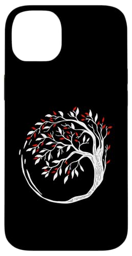 Life Tree Circle - Minimalistischer Esoterischer Bonsai Hülle für iPhone 14 Plus Life Tree Circle - Minimalistischer Esoterischer Bonsai Hülle für iPhone 14 Plus von Retro Life Tree Apparel Gifts