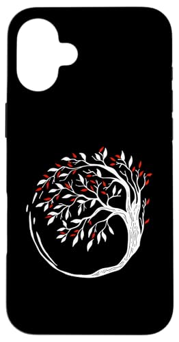 Life Tree Circle - Minimalistischer Esoterischer Bonsai Hülle für iPhone 16 Plus Life Tree Circle - Minimalistischer Esoterischer Bonsai Hülle für iPhone 16 Plus von Retro Life Tree Apparel Gifts