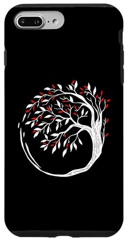 Life Tree Circle - Minimalistischer Esoterischer Bonsai Hülle für iPhone 7 Plus/8 Plus Life Tree Circle - Minimalistischer Esoterischer Bonsai Hülle für iPhone 7 Plus/8 Plus von Retro Life Tree Apparel Gifts