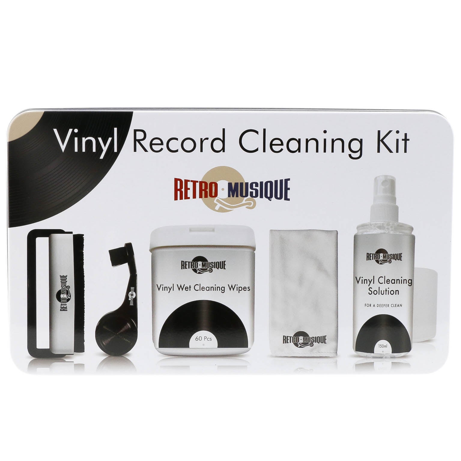 Retro Musique KXRM 06 DELUXE Vinyl Cleaning Kit Retro Musique KXRM 06 DELUXE Vinyl Cleaning Kit von Retro Musique